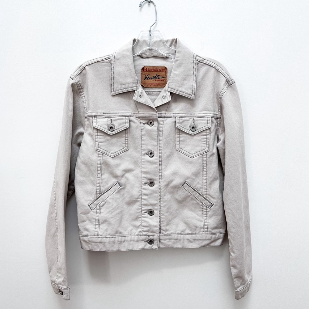 Levi's Light Beige Jean Jacket